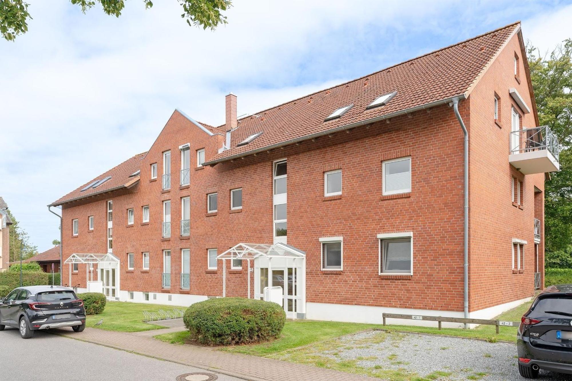 Ferienwohnung Dünenrose mit Balkon im Kaiserhof 1 Kellenhusen Exterior foto
