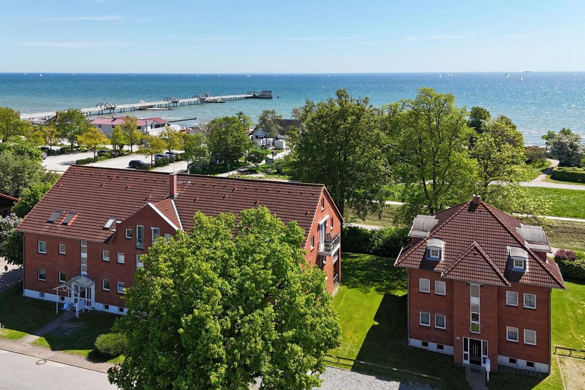 Ferienwohnung Dünenrose mit Balkon im Kaiserhof 1 Kellenhusen Exterior foto