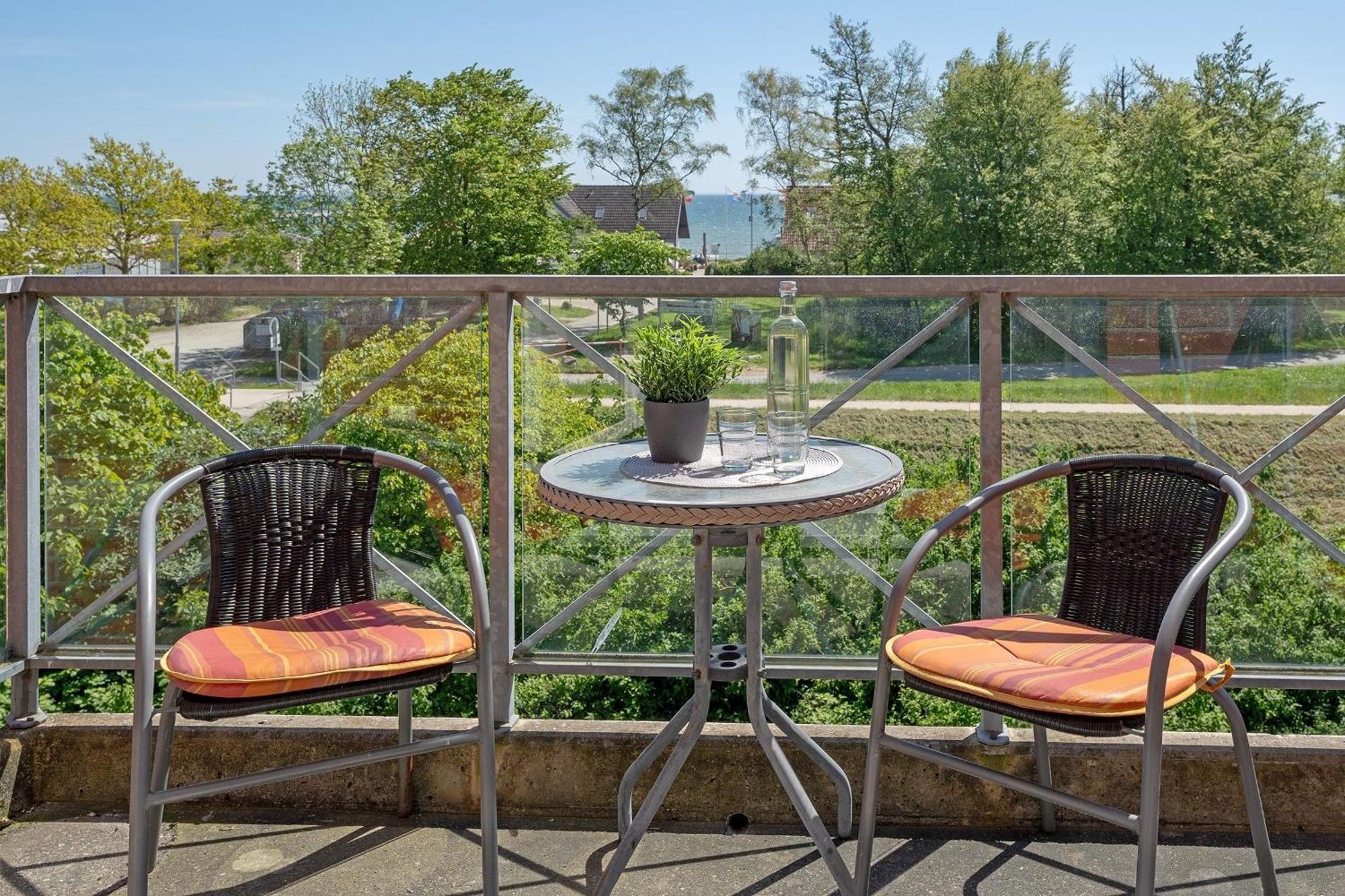 Ferienwohnung Dünenrose mit Balkon im Kaiserhof 1 Kellenhusen Exterior foto
